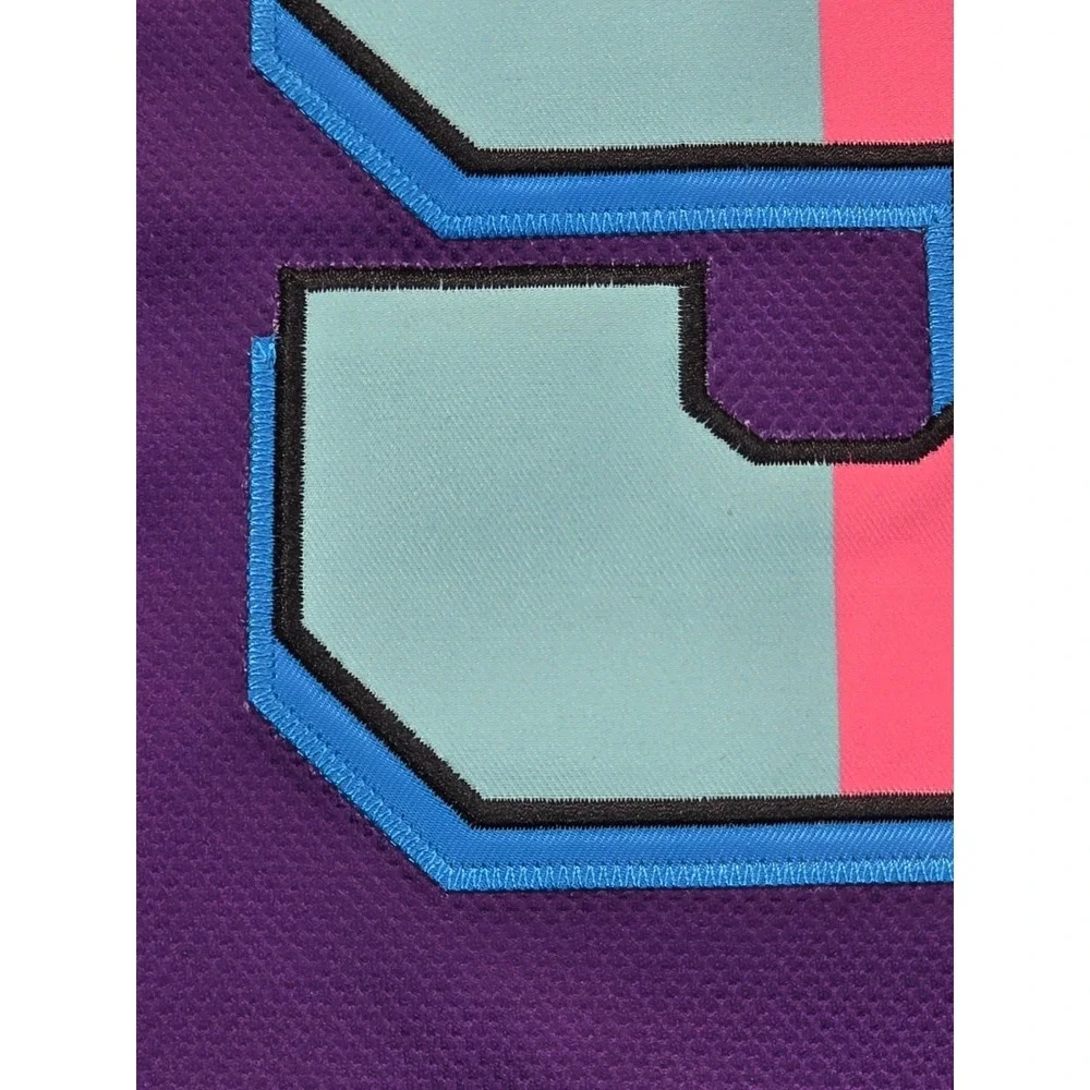 Naruto Lil Uzi Vert Jersey Youth Medium Yellow Yokai Anime Hockey Kids‎ Tee